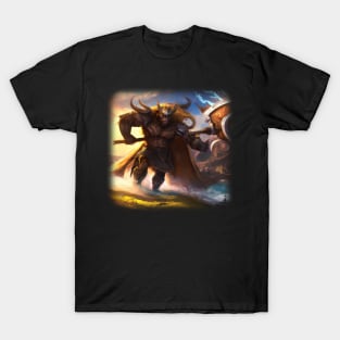 Viking god going to war T-Shirt